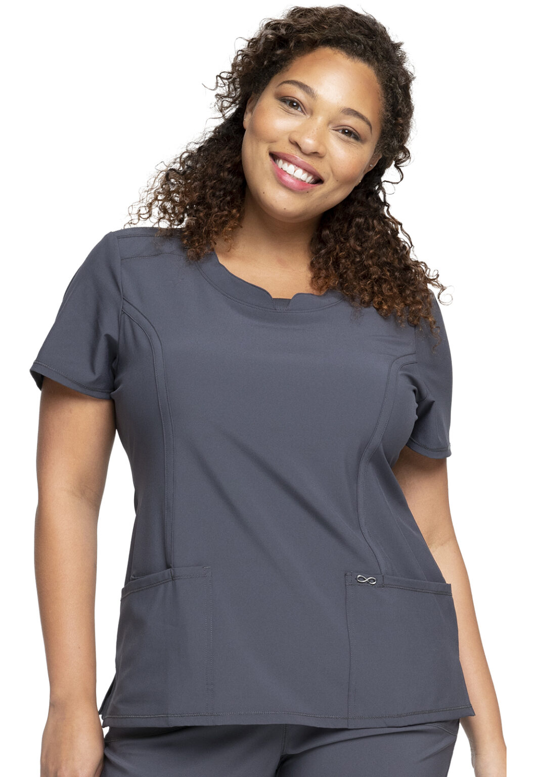 blusa del uniforme médico mujer unicolor dickies dynamix dk730 cie 2023