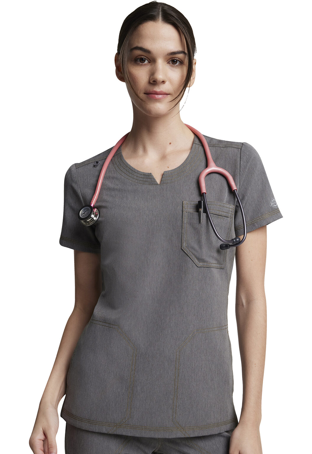 blusa del uniforme médico mujer unicolor dickies eds 86706 nvwz 2023