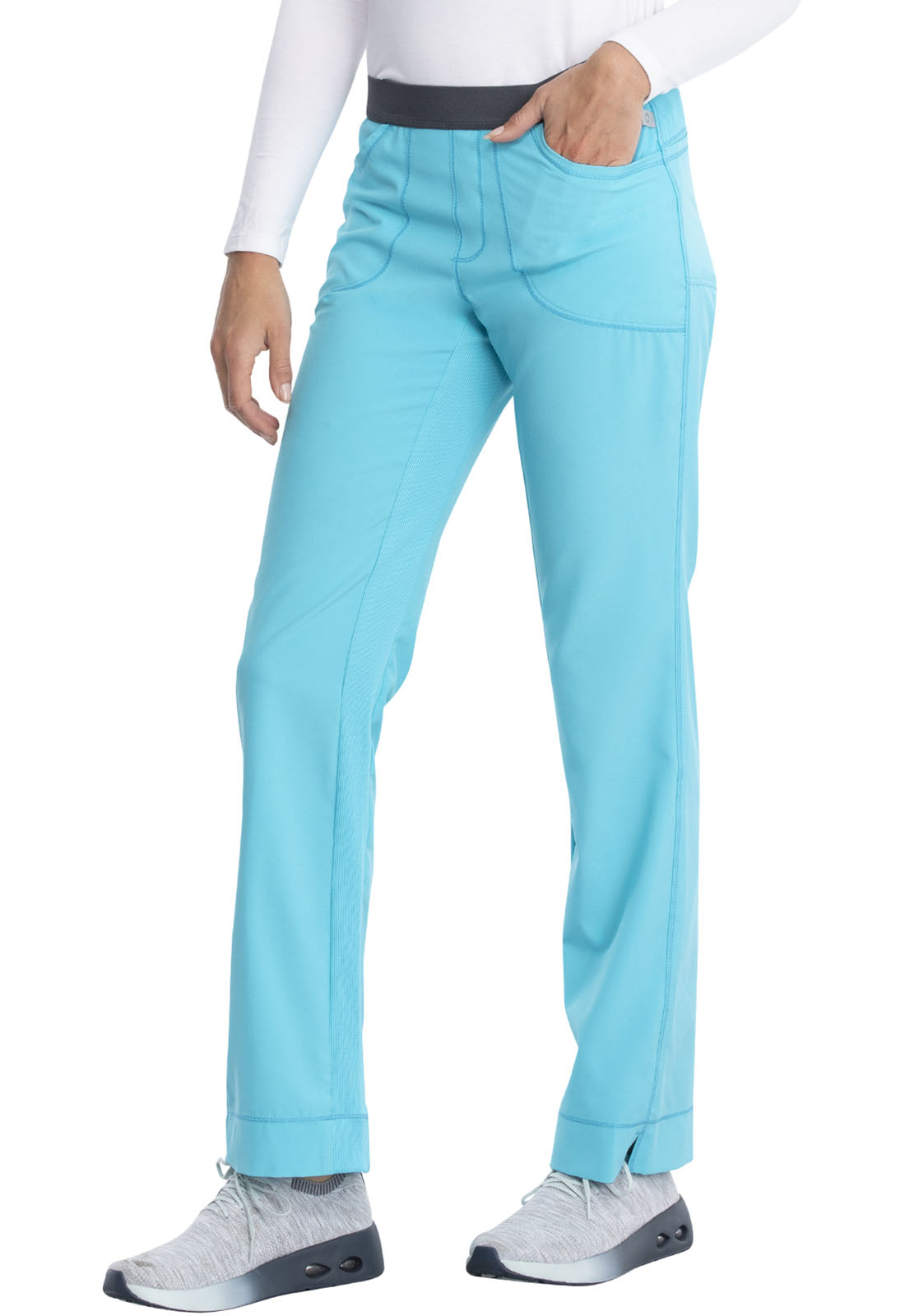 ▷▷Pantalón del uniforme médico mujer unicolor Cherokee infinity 1123ap tlps  2024