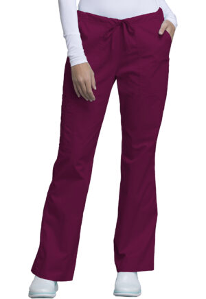 Health Company - Pantalón del uniforme médico mujer unicolor cherokee ww core stretch 4044 winw