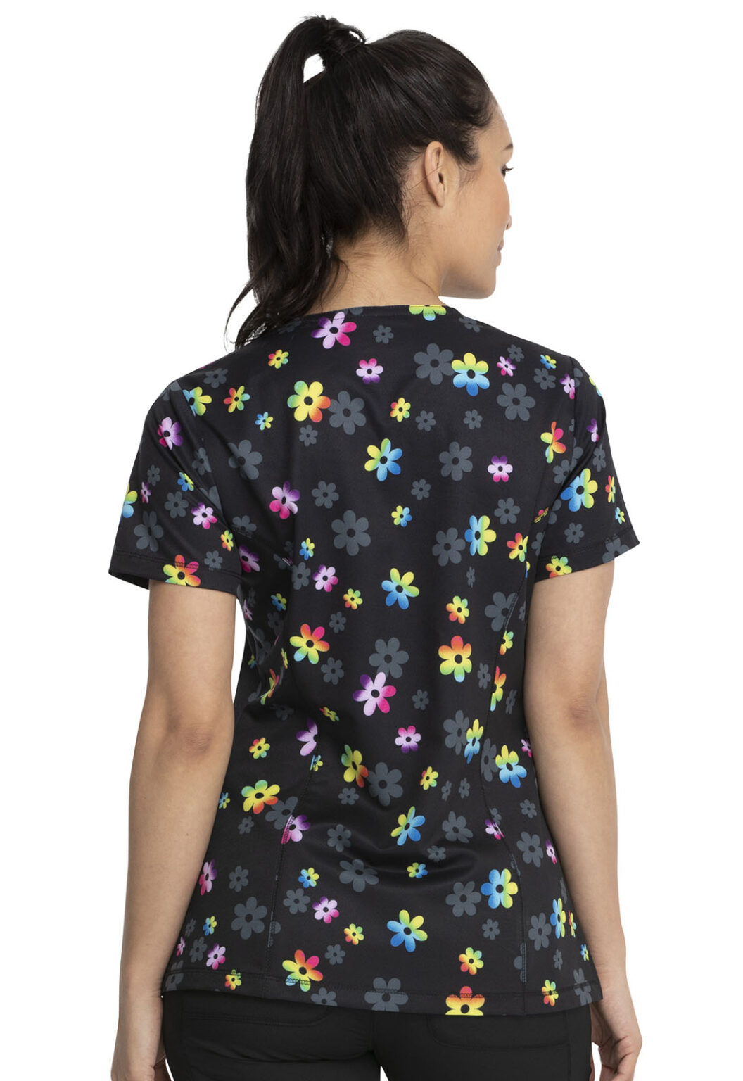 Blusa del uniforme médico mujer estampado Dickies dk608 rads 2024 Lo