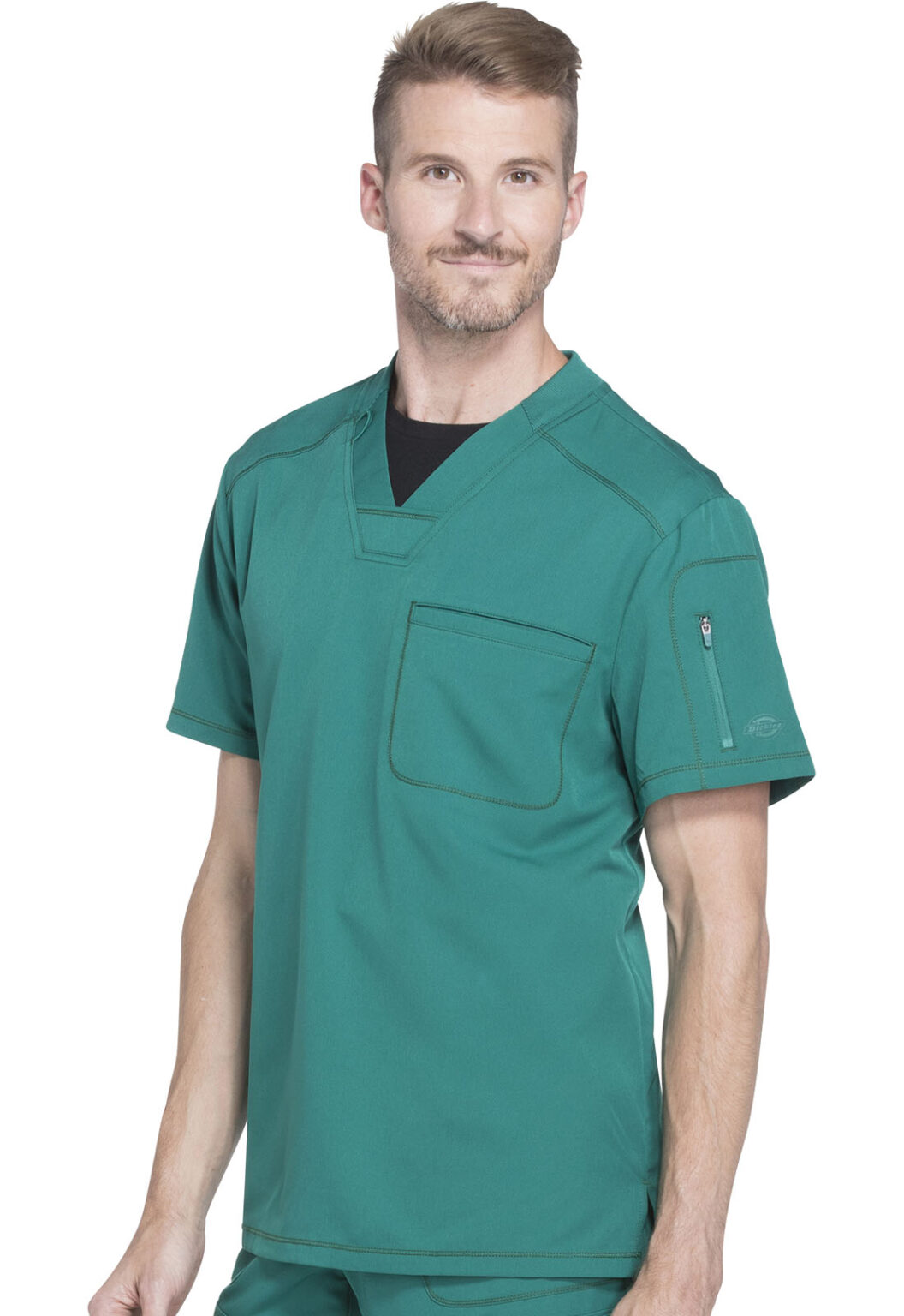 Camisa Del Uniforme Médico Hombre Unicolor Dickies Dynamix Dk610 Hun 2024 Lo Mejor En 7253