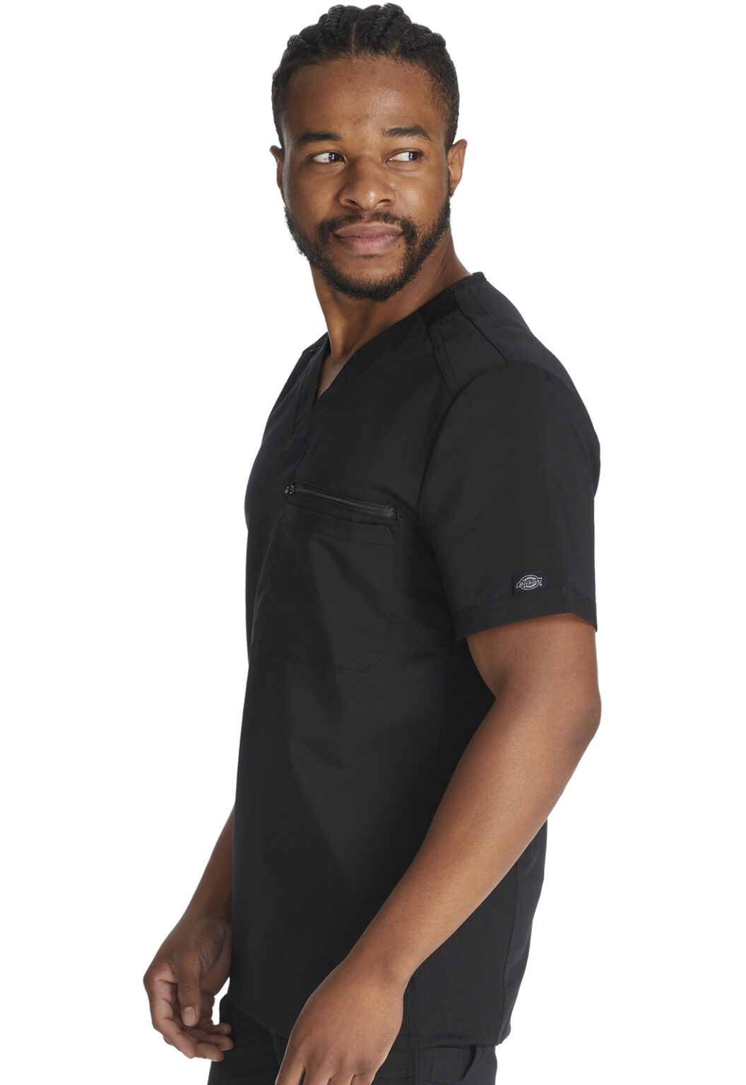 Camisa Del Uniforme Médico Hombre Unicolor Dickies Balance Dk865 Blk 2024 Lo Mejor En 6726