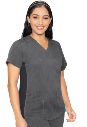 Health Company - Blusa del uniforme médico mujer unicolor med couture mc touch mc7459 slat