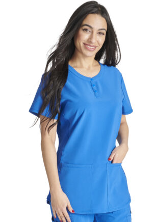 Health Company - Blusa del uniforme médico mujer unicolor cherokee licensed ck749a roy