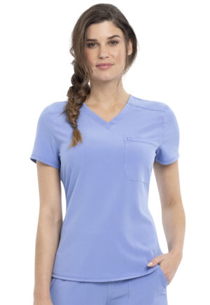 Health Company - Blusa del uniforme médico mujer unicolor cherokee allura cka690 cie