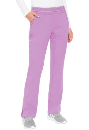 Health Company - Pantalón del uniforme médico mujer unicolor med couture mc touch mc7739 lila