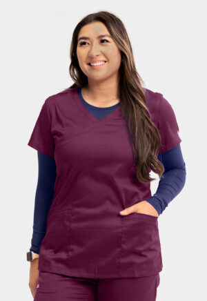 Health Company - Blusa del uniforme médico mujer unicolor irg scrubs edge by irg 2803 win