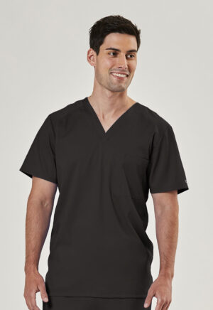 Health Company - Camisa del uniforme médico hombre unicolor irg scrubs edge by irg 2851 blk