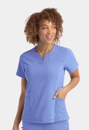 Health Company - Blusa del uniforme médico mujer unicolor irg scrubs epic by irg 4802 cbl