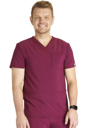 Health Company - Camisa del uniforme médico hombre unicolor cherokee licensed ck752a win