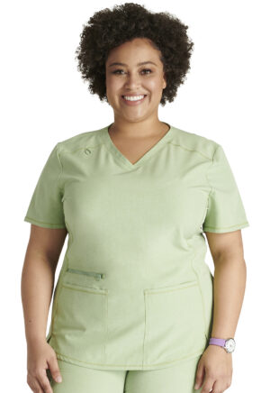 Health Company - Blusa del uniforme médico mujer unicolor cherokee allura cka685 sgha