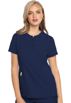 Health Company - Blusa del uniforme médico mujer unicolor med couture mc insight mc609 navy