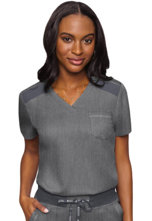 Health Company - Blusa del uniforme médico mujer unicolor med couture mc touch mc7448 slat