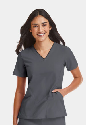 Health Company - Blusa del uniforme médico mujer unicolor Maevn matrix impulse 4510 pew