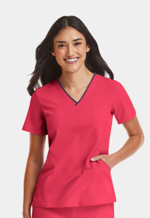 Health Company - Blusa del uniforme médico mujer unicolor Maevn matrix impulse 4510 wmn