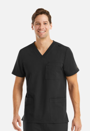 Health Company - Camisa del uniforme médico hombre unicolor Maevn matrix pro 5902 blk