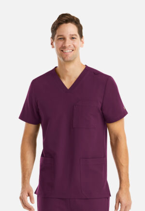 Health Company - Camisa del uniforme médico hombre unicolor Maevn matrix pro 5902 win