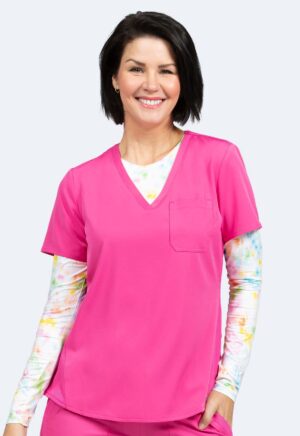 Health Company - Blusa del uniforme médico mujer unicolor zavaté ava therese 1123 fcsa