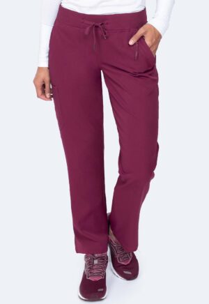 Health Company - Pantalón del uniforme médico mujer unicolor zavaté ava therese 3018 wine