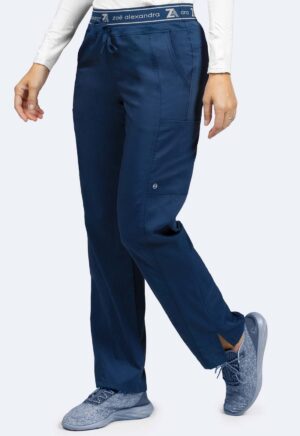 Health Company - Pantalón del uniforme médico mujer unicolor zavaté zoë alexandra 3027 navy