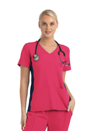 Health Company - Blusa del uniforme médico mujer unicolor maevn matrix impulse 4520 wmn