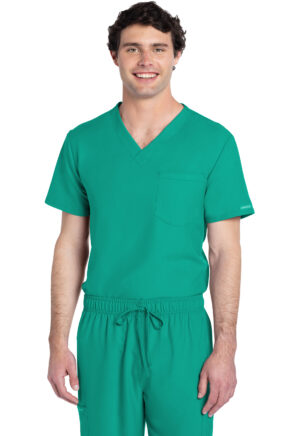 Health Company - Camisa del uniforme médico hombre unicolor cherokee ww originals ck778a tlb