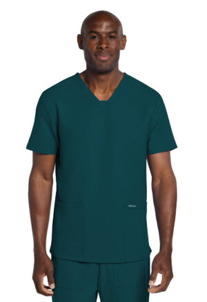 Health Company - Camisa del uniforme médico hombre unicolor cherokee ww originals ck784a car