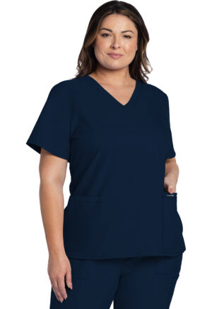 Health Company - Blusa del uniforme médico mujer unicolor cherokee ww originals ck953a nav