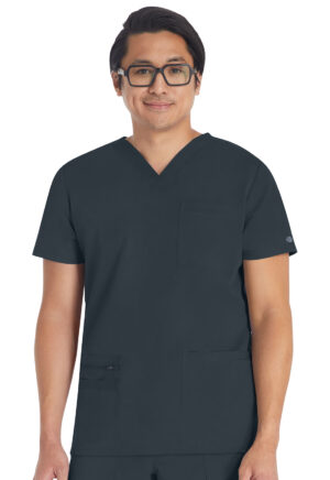 Health Company - Camisa del uniforme médico hombre unicolor dickies balance dk672 pwt