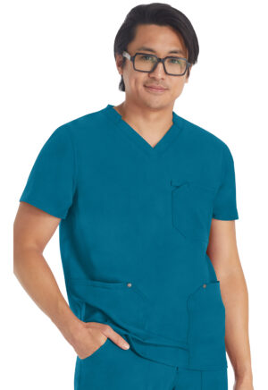 Health Company - Camisa del uniforme médico hombre unicolor dickies eds dk677 car