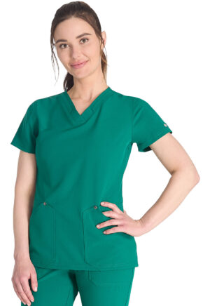 Health Company - Blusa del uniforme médico mujer unicolor dickies eds dk678 hun