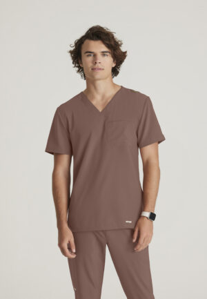 Health Company - Camisa del uniforme médico hombre unicolor grey's anatomy evolve gsst179 2314