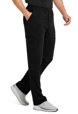 Health Company - Pantalón del uniforme médico hombre unicolor inspira inspira flex ip067a blk