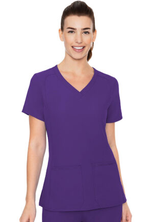 Health Company - Blusa del uniforme médico mujer unicolor med couture mc insight mc2468 grap