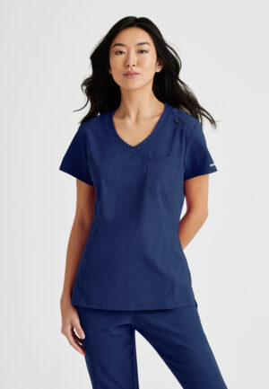 Health Company - Blusa del uniforme médico mujer unicolor skechers by barco skt147 41