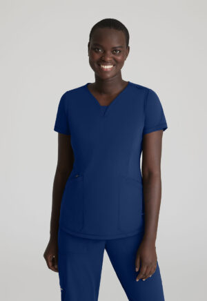 Health Company - Blusa del uniforme médico mujer unicolor skechers slip-ins skt220 41