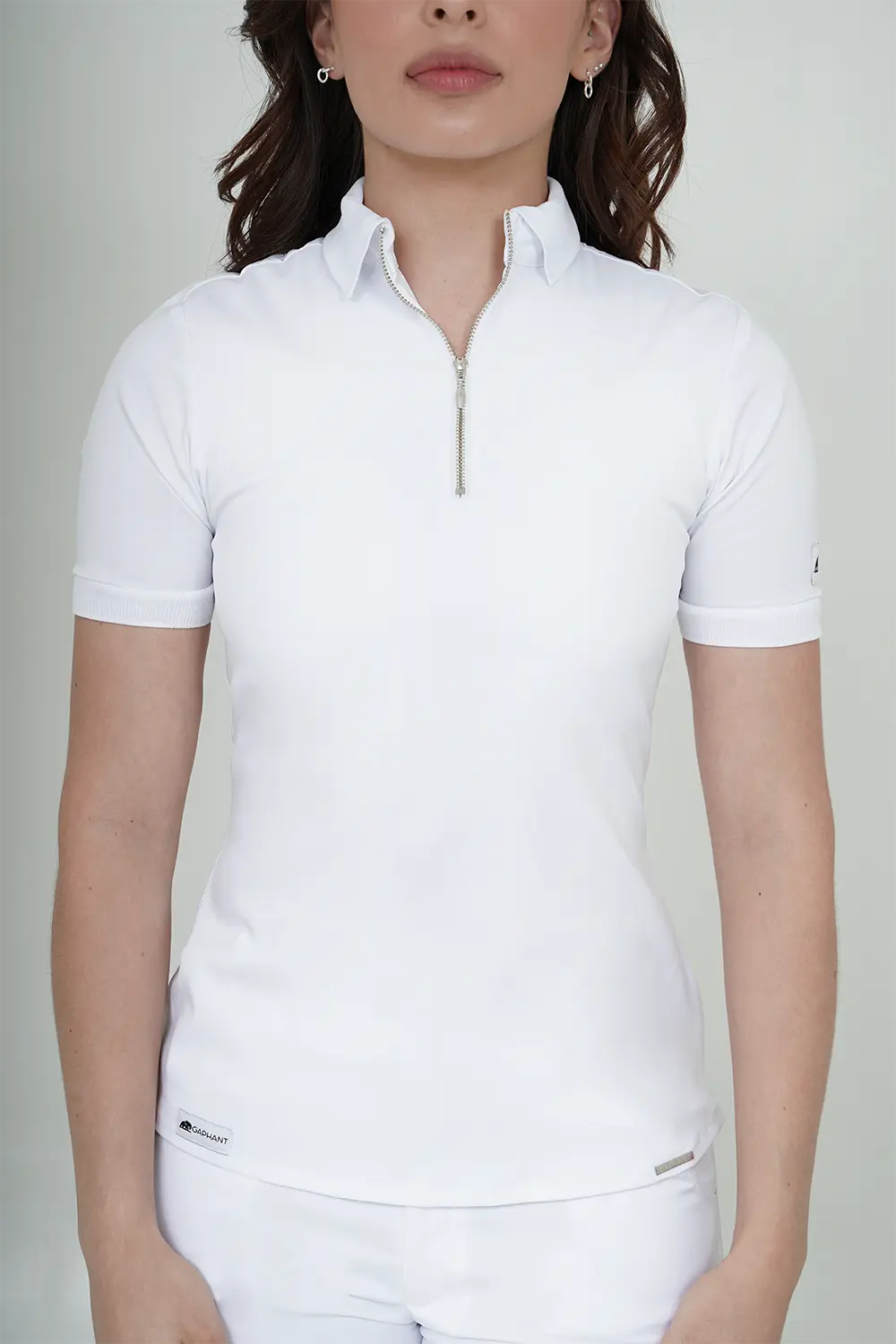 Health Company - Blusa del uniforme médico mujer unicolor gaphant fresh pol_c_af blc